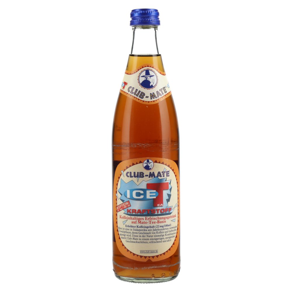 NAPITEK NA OSNOVI MATE ČAJA, ICE TEA, GAZIRANO, CLUB-MATE, 0,5L