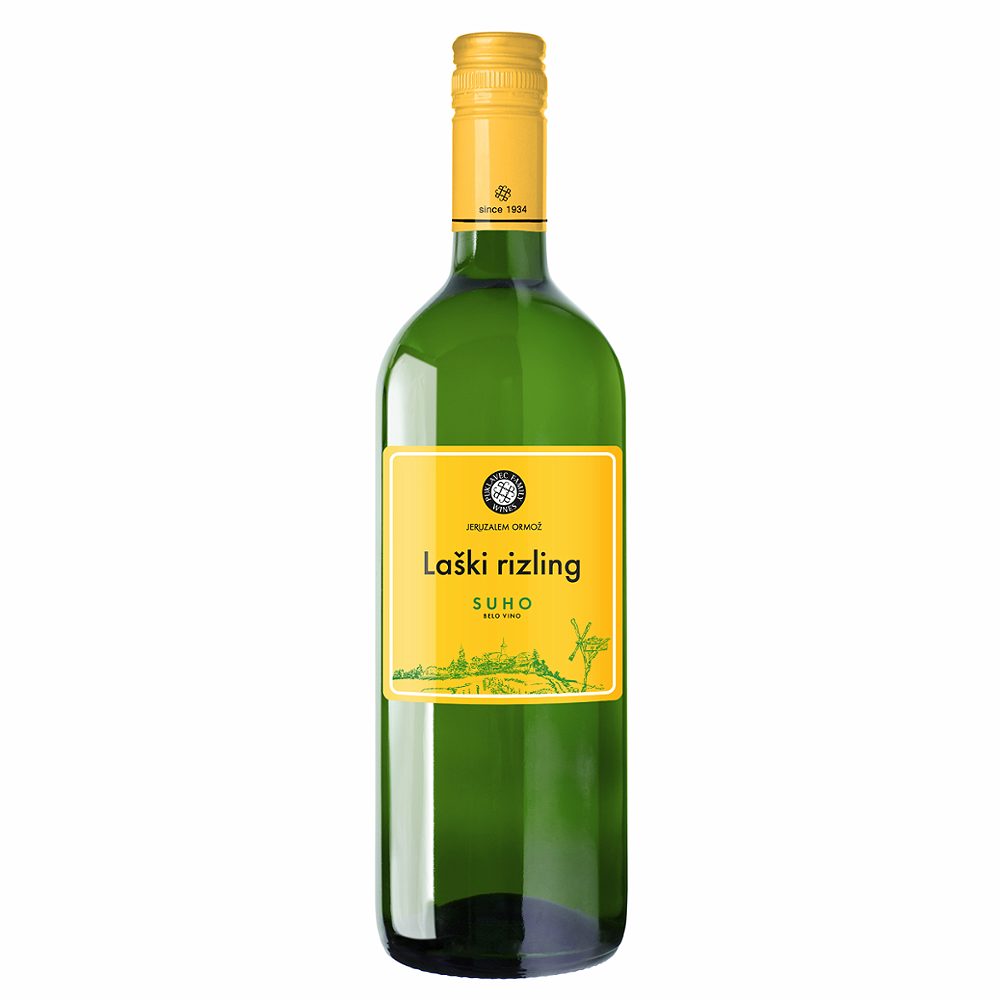 belo vino laški rizling, jeruzalem ormož, 1l