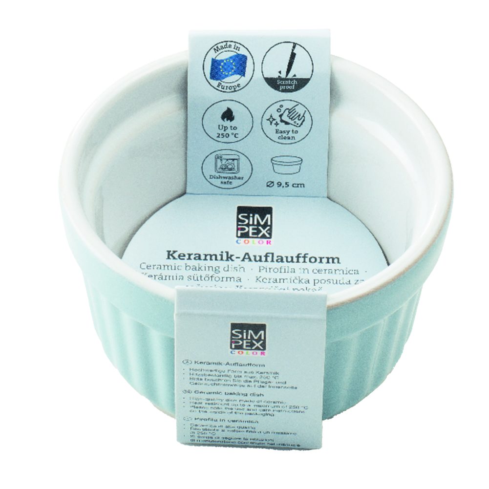 PEKAČ KERAMIČEN 9,5CM, SIMPEX COLOR