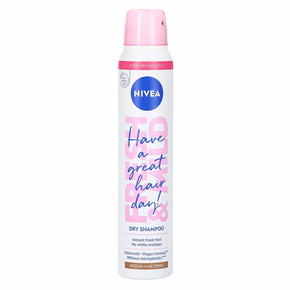 suhi šampon za srednje svetle lase, fresh revive, nivea, 200ml
