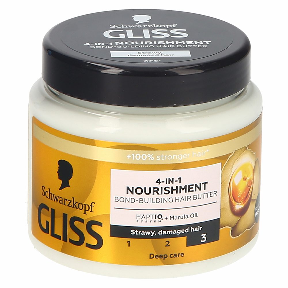 maska za lase 4 in 1 oil nutritive gliss, schwarzkopf, 400ml