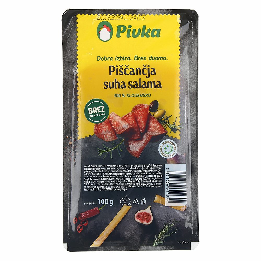 suha piščančja salama
