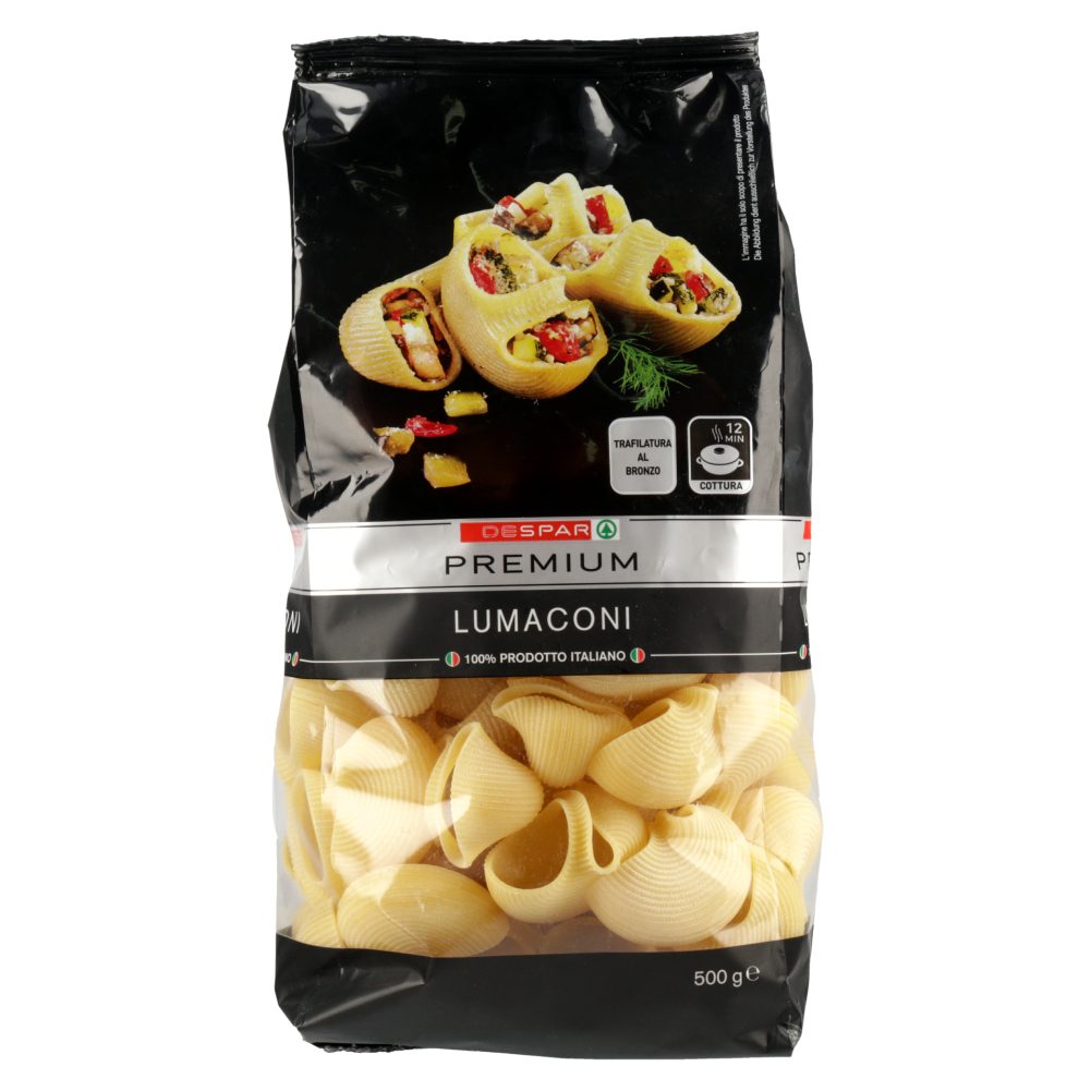 TESTENINE LUMACONI DESPAR PREMIUM, 500G