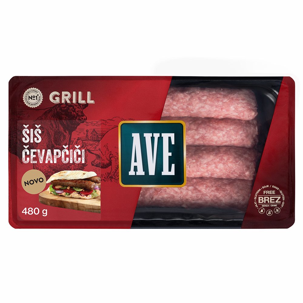čevapčiči šiš, ave grill, 480 g