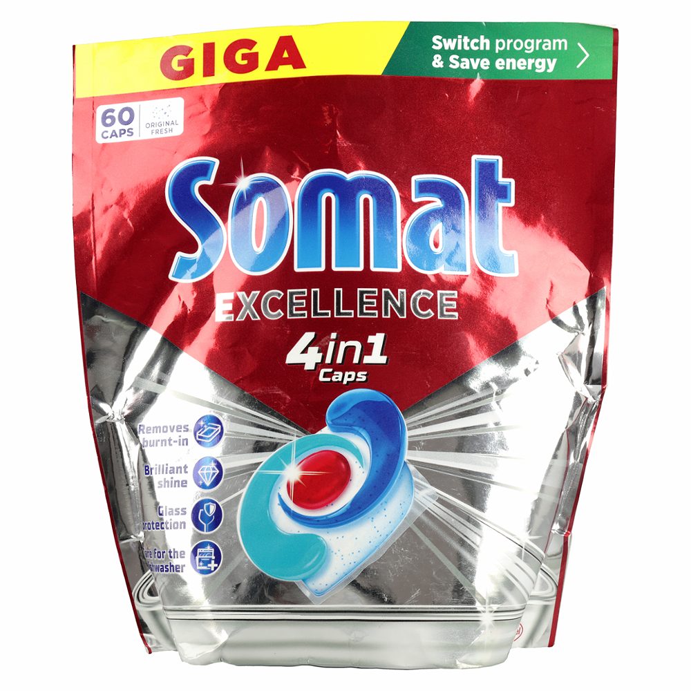 tablete 4 in 1 excellence, somat, 60/1