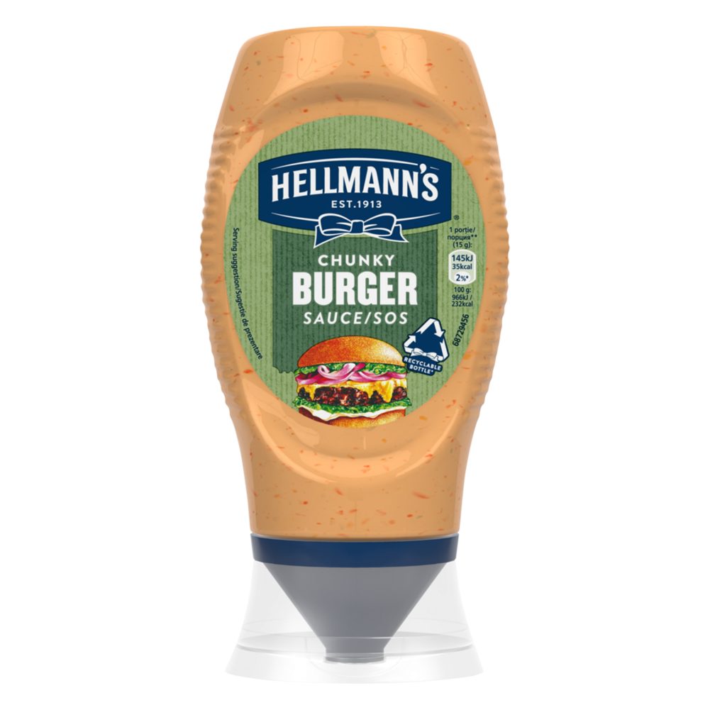 OMAKA ZA ŽAR CHUNKY BURGER, HELLMANN´S, 250ML