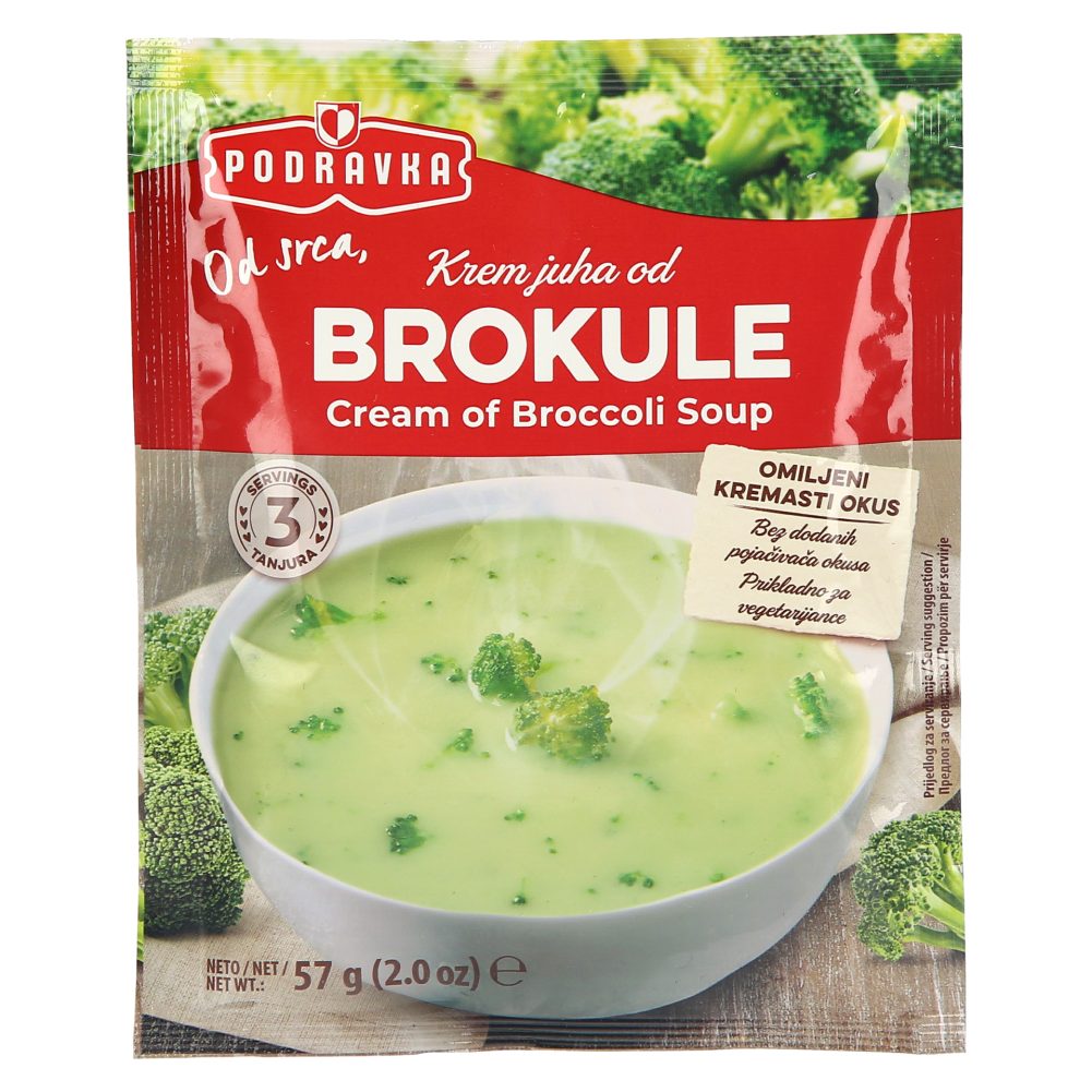 Kremna brokolijeva juha, Podravka, 57 g