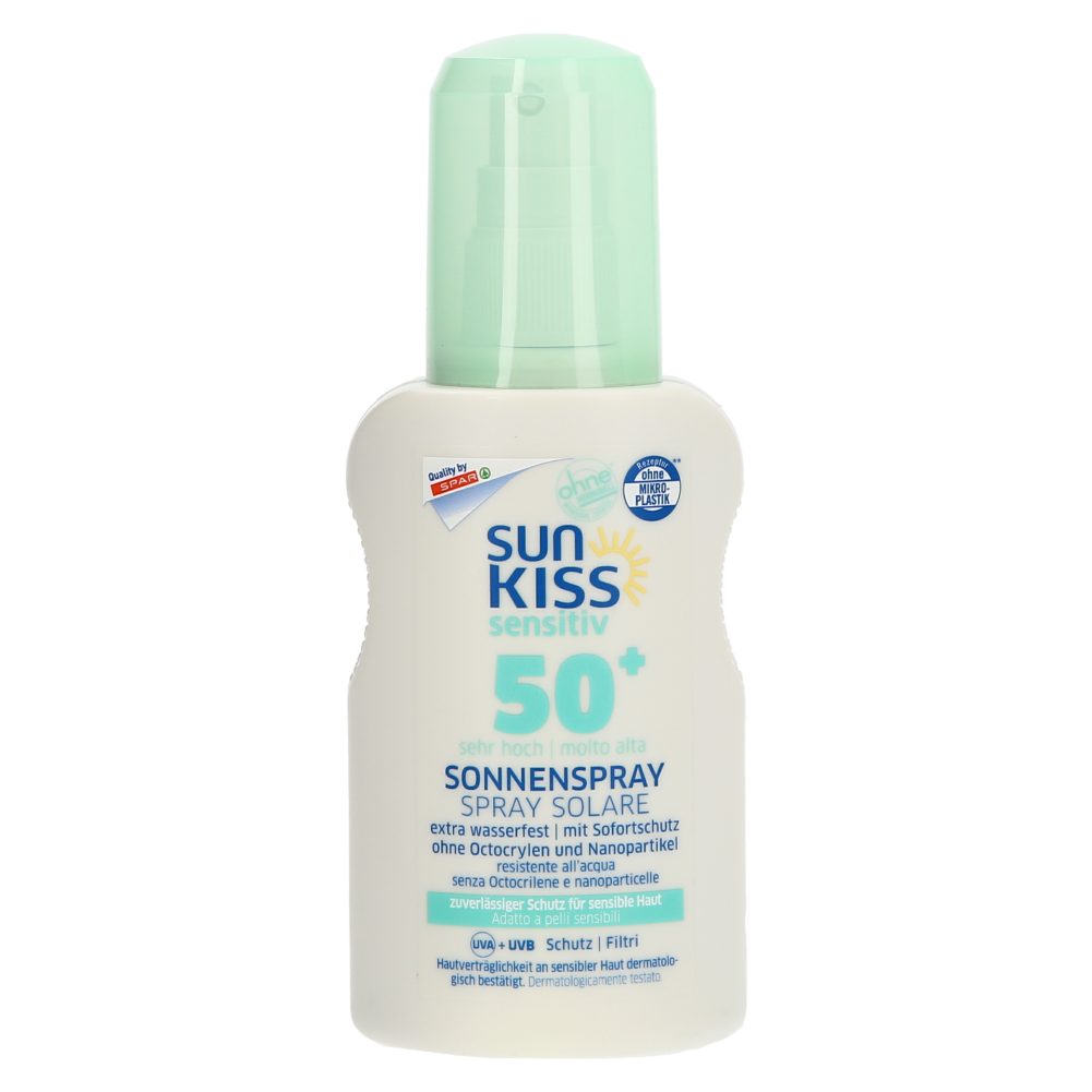 SPREJ ZA SONČENJE, SPF50, SENSITIVE, SUN KISS, 150ML