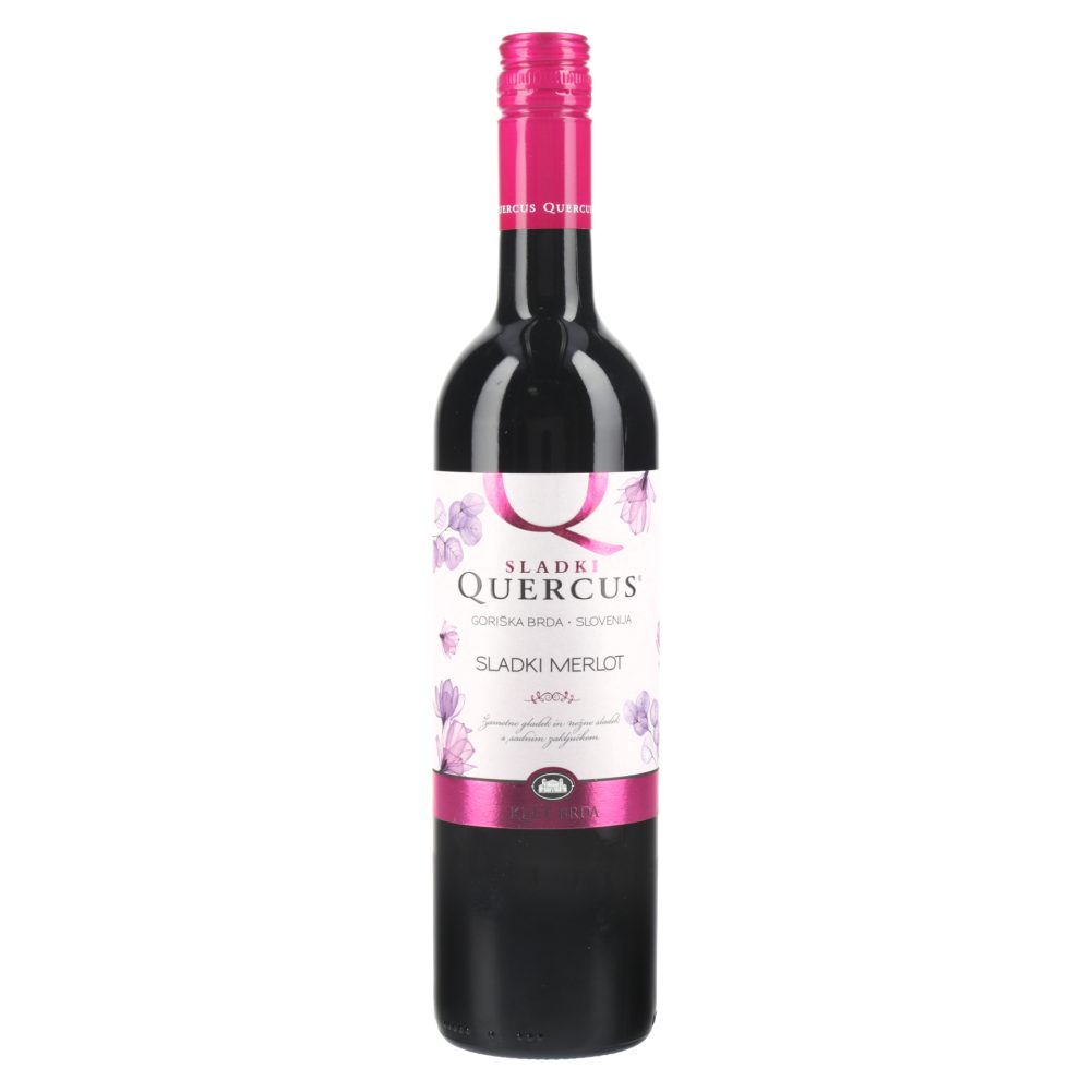 VINO SLADKI MERLOT QUER. 0,75L