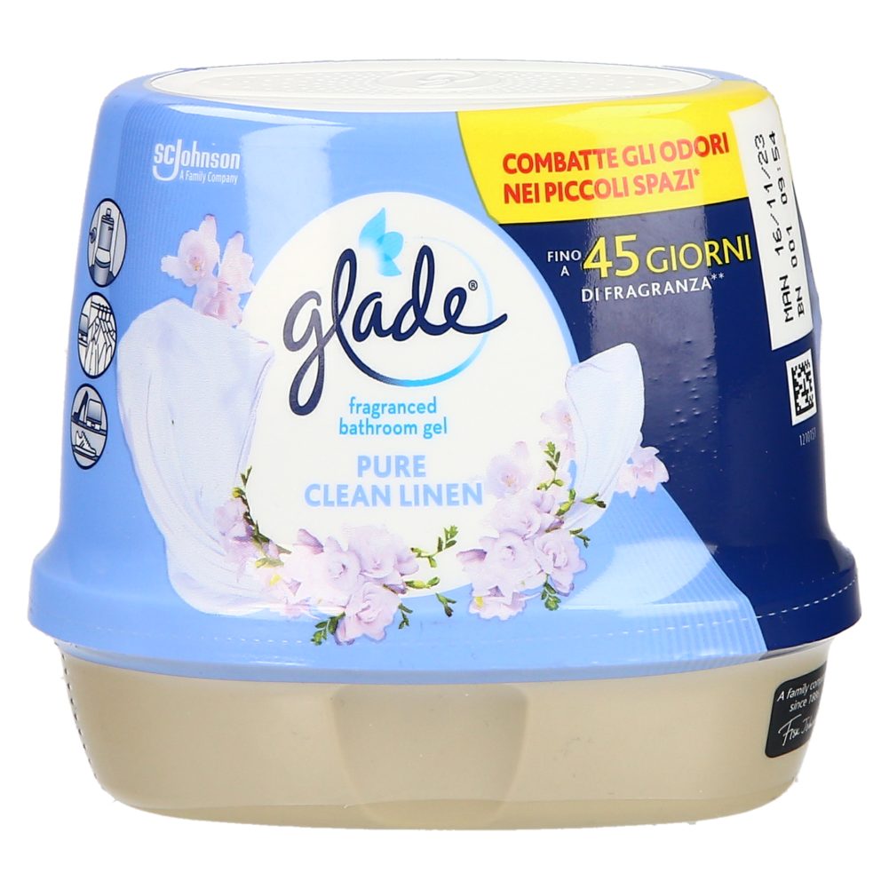 KOPALNIŠKI OSVEŽILEC V GELU VONJ SVEŽEGA PERILA, GLADE FRAGRANCED GEL, 180G