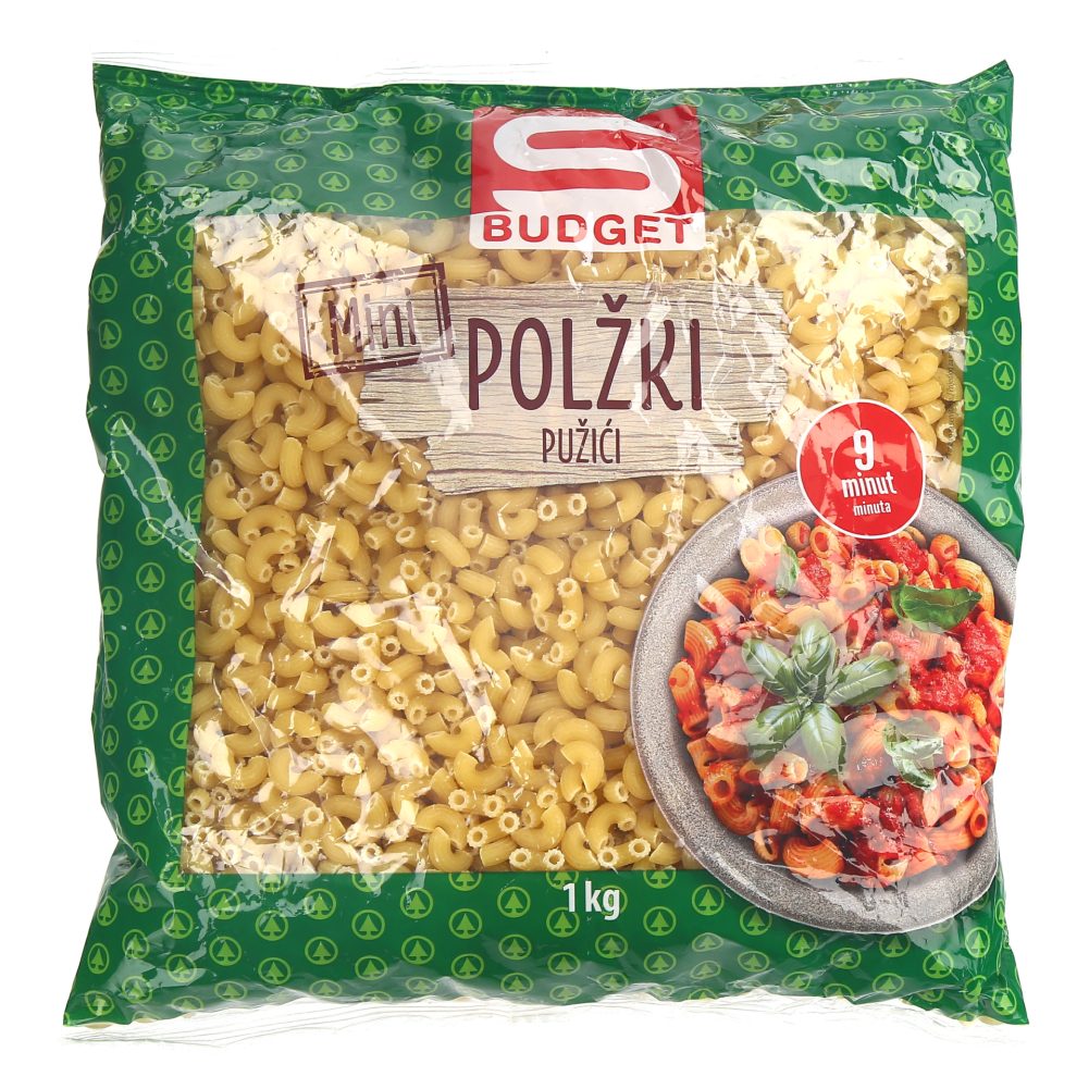 TESTENINE MINI POLŽKI, S-BUDGET, 1KG