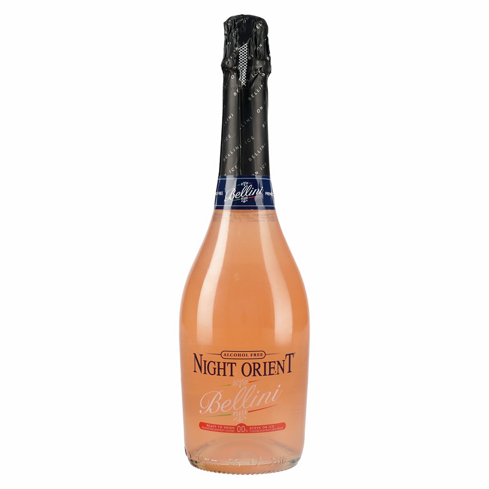 brezalkoholni cocktail bellini, night orient, 0,75l