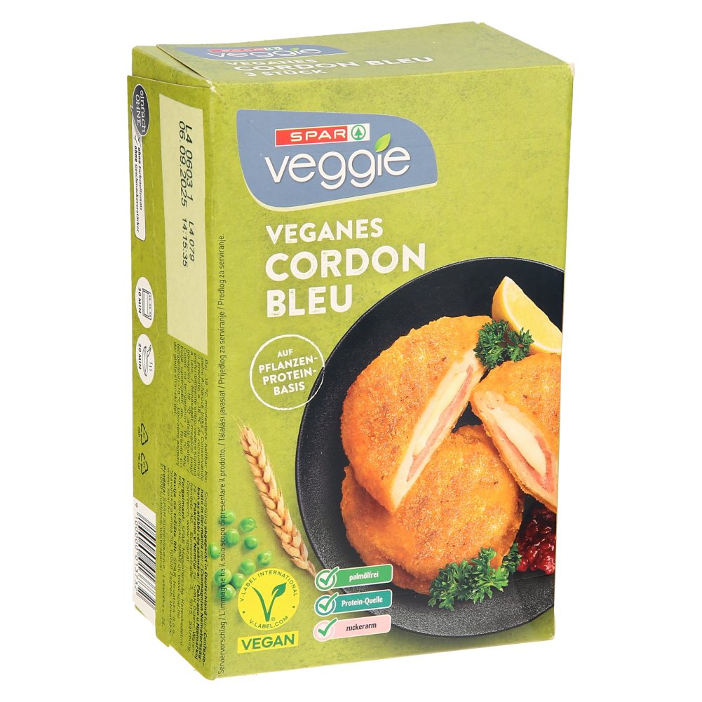 SPAR VEGGIE CORDON BLEU 330G