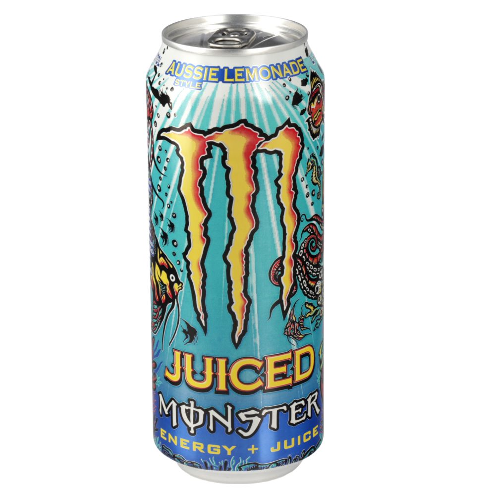 Energijski napitek, Aussie lemon, Monster, 500 ml