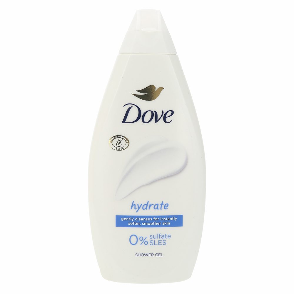 gel za prhanje hydrate, dove, 450ml