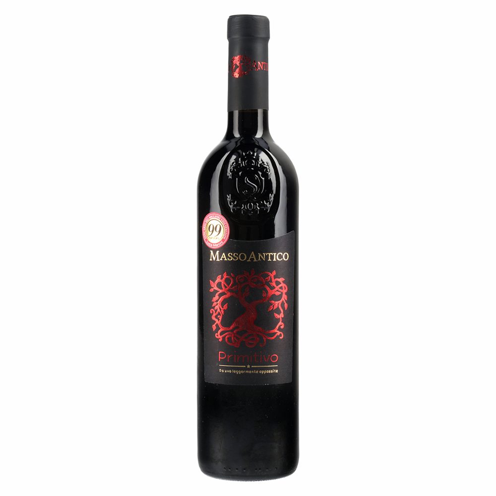 rdeče vino primitivo salento, masso antico, 0,75l