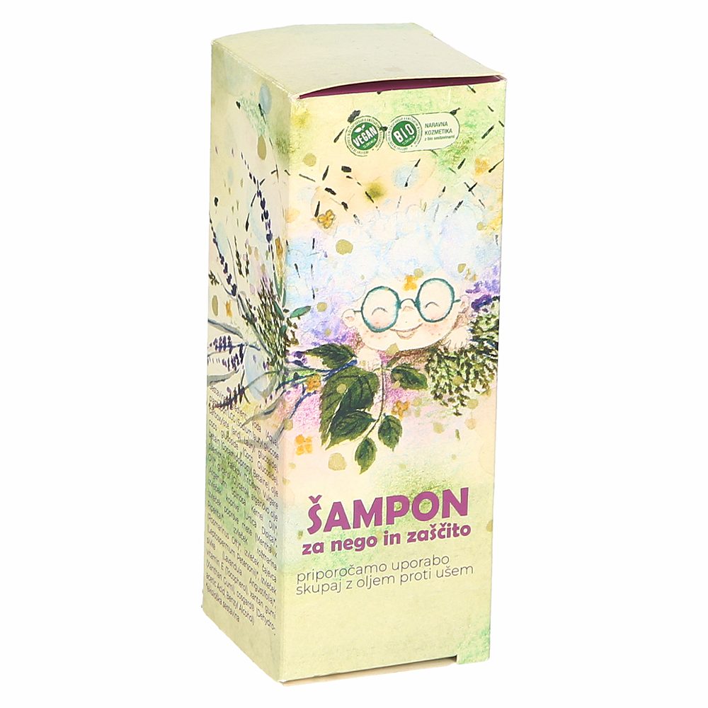 šampon za nego in zaščito proti ušem, cvetka, 150ml
