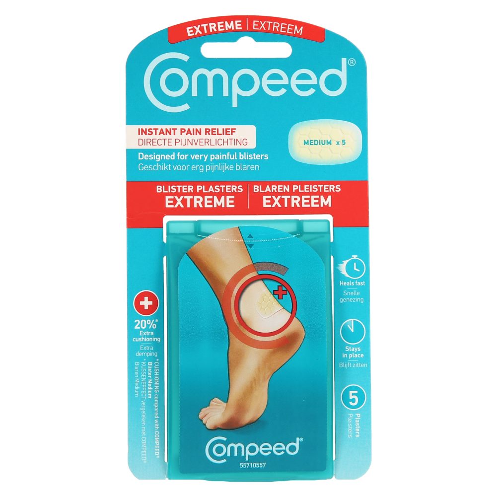 OBLIŽI ZA ŽULJE SREDNJE VELIKOSTI EXTREME, COMPEED, 5/1