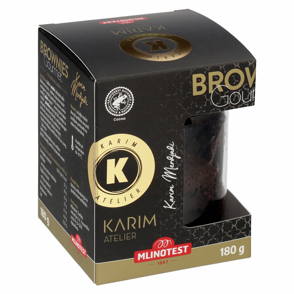 brownies gourmet karim atelier, mlinotest, 180g
