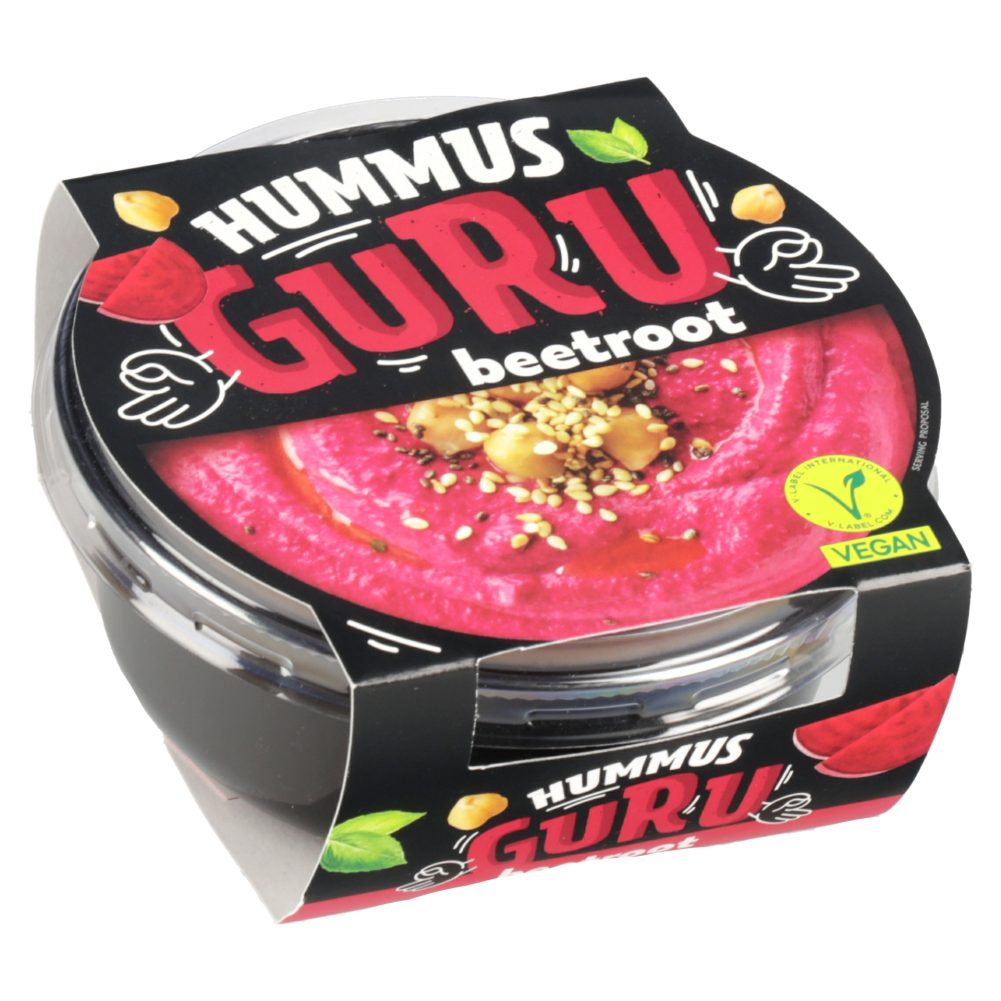 HUMUS GURU Z RDEČO PESO, 180G