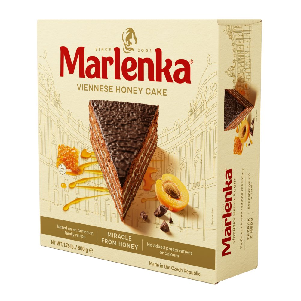 MEDENA DUNAJSKA TORTA, MARLENKA, 800G