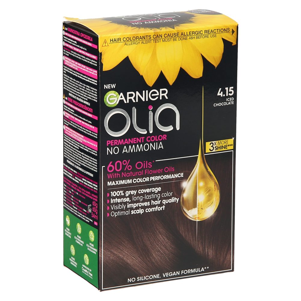 BARVA ZA LASE 4.15 ICED CHOCOLATE, OLIA, GARNIER