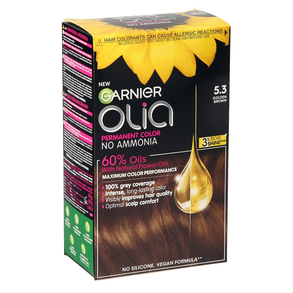 BARVA ZA LASE 5.3 GOLDEN BROWN, OLIA, GARNIER
