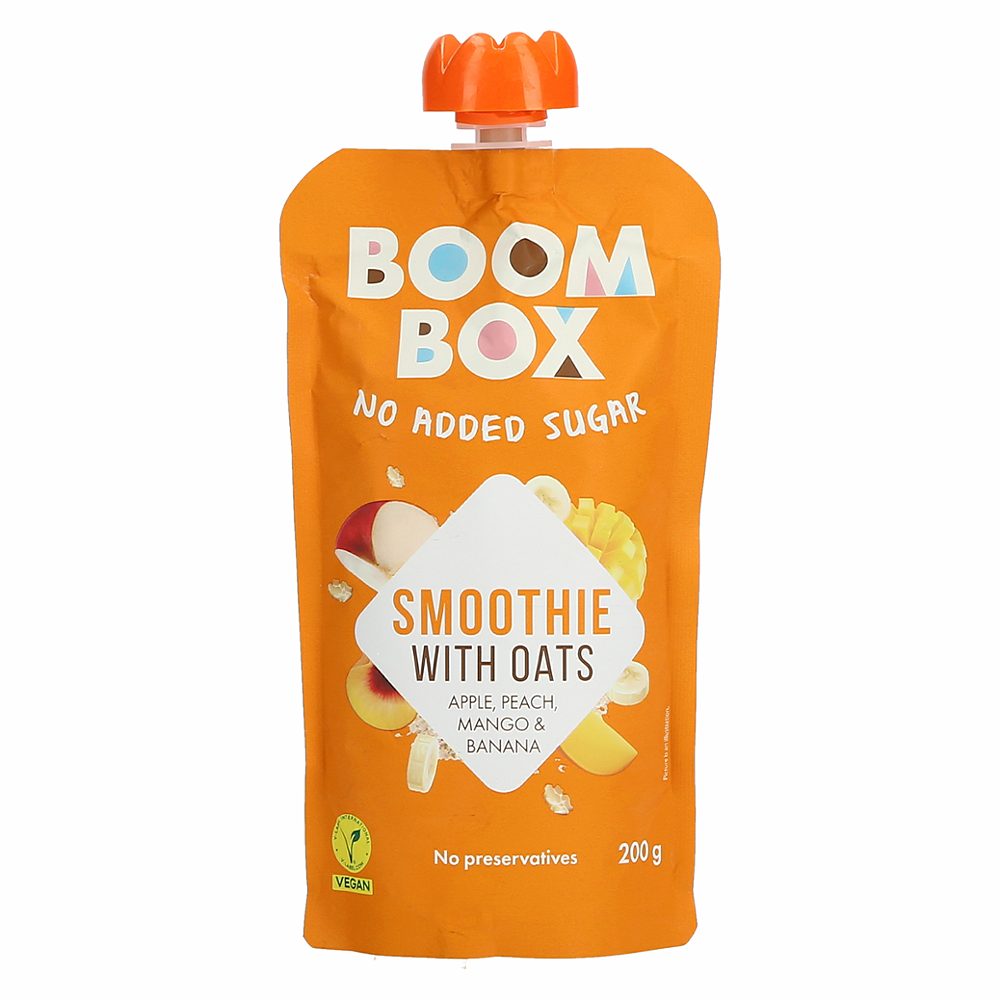 smoothie, jabolko, mango in breskev, boom box, 200 g
