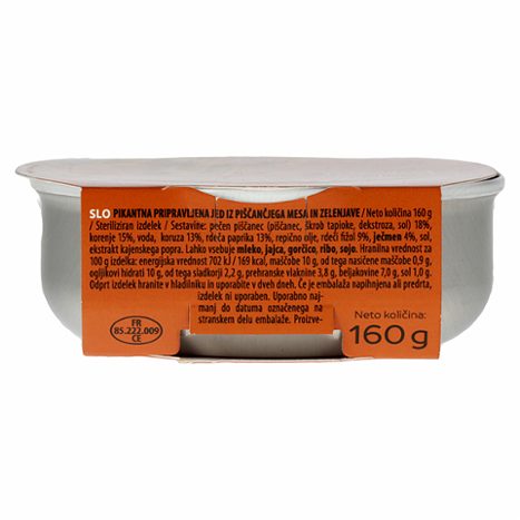 SOLATA PIŠČANEC PIKANT, ARGETA, 160G