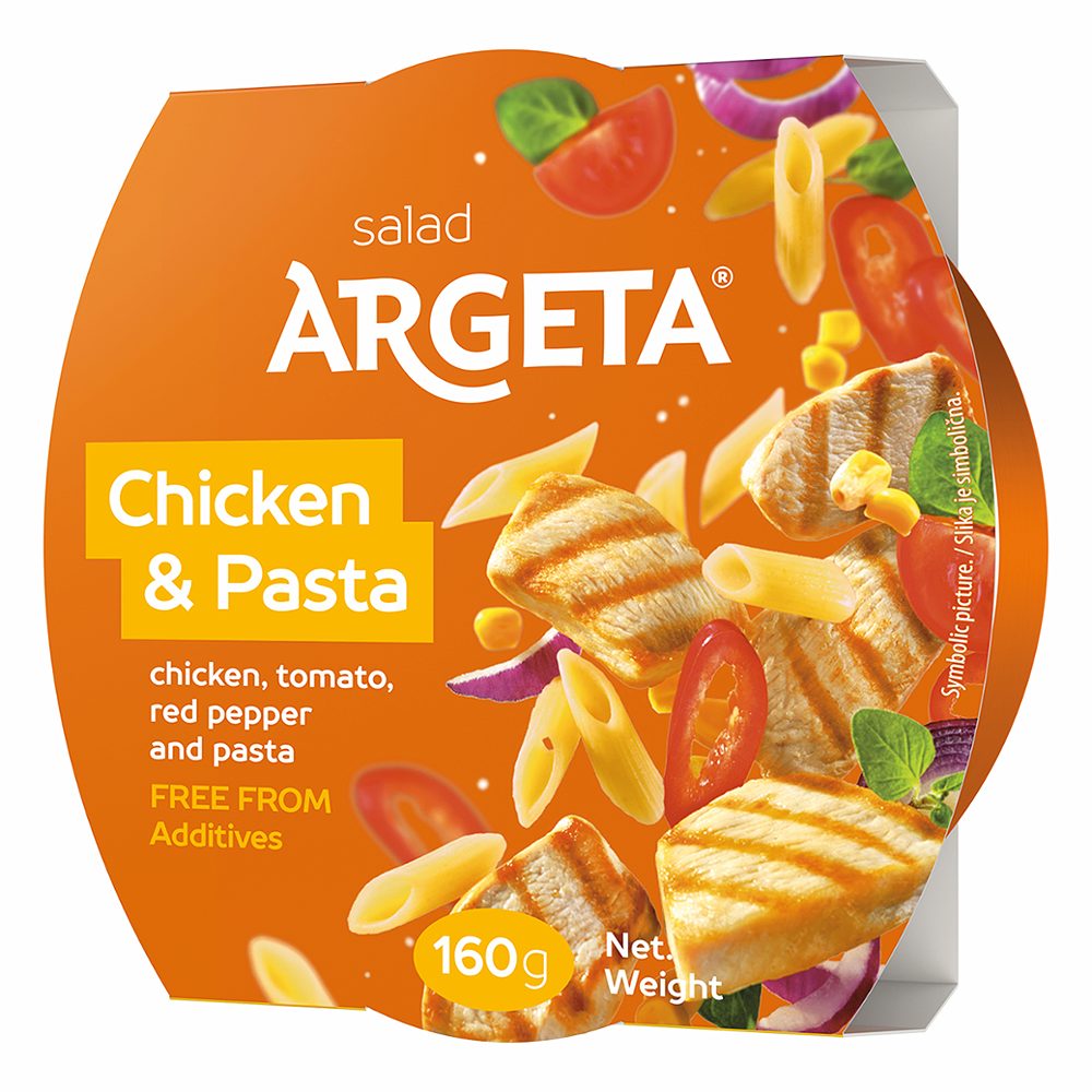 solata piščanec in testenine, argeta, 160g