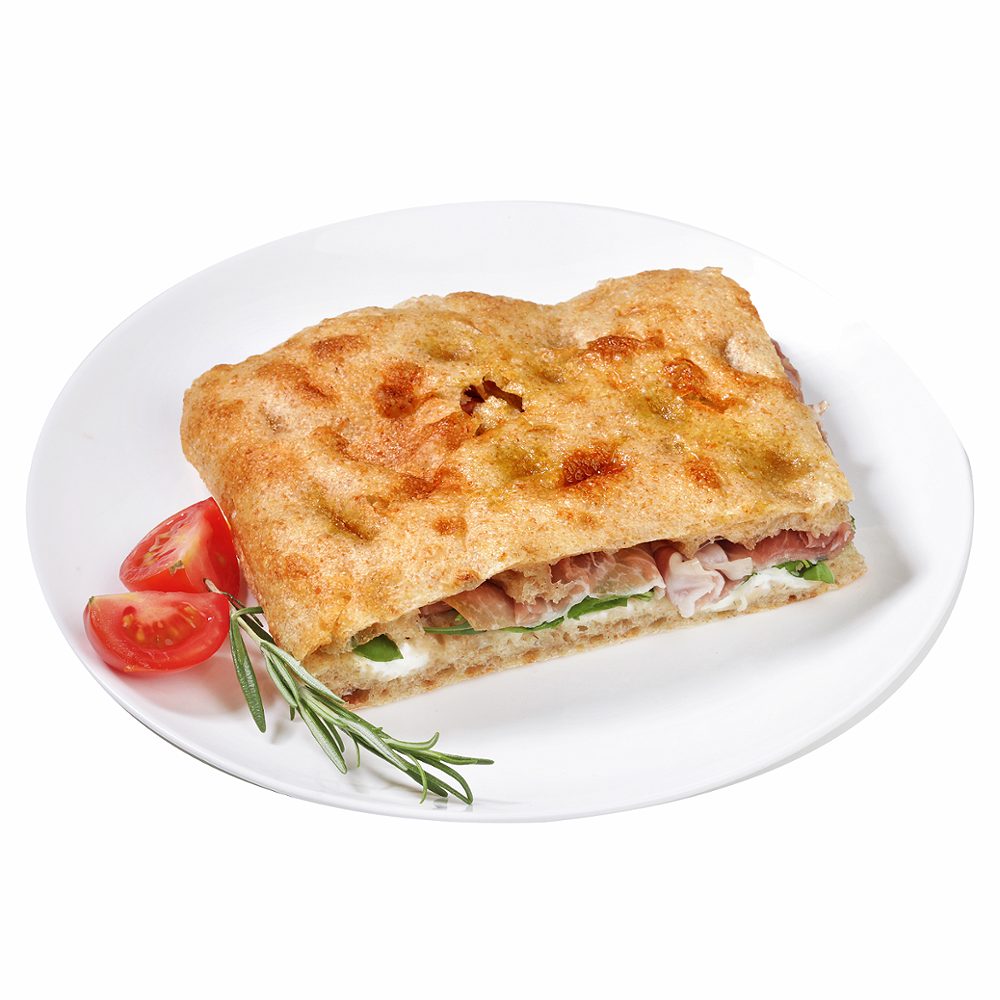 focaccia  pršut