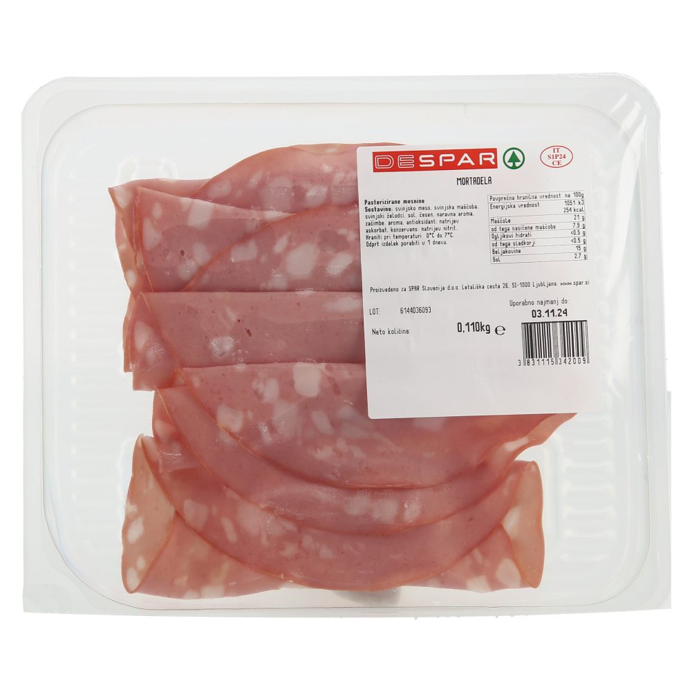 MORTADELA NAREZEK DESPAR, 110G