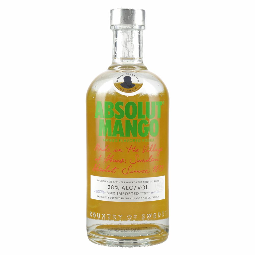 vodka absolut mango, 0,7l