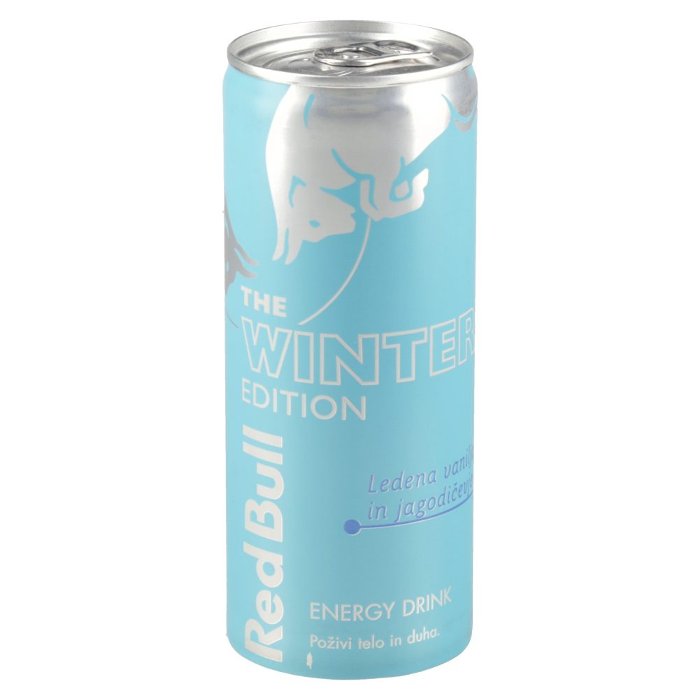 Energijska pijača Red Bull, Winter, Ledena vanilija in jagodičevje, 250 ml