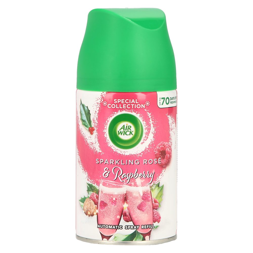 OSVEŽILEC SPARKLING ROSE&RASPBERRY, AIRWICK, 250 ML, POLNILO