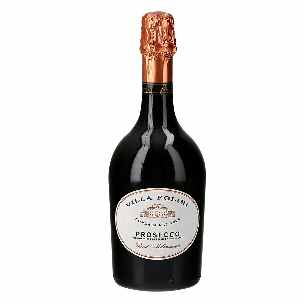 peneče vino prosecco millesimato, villa folini, 0,75l