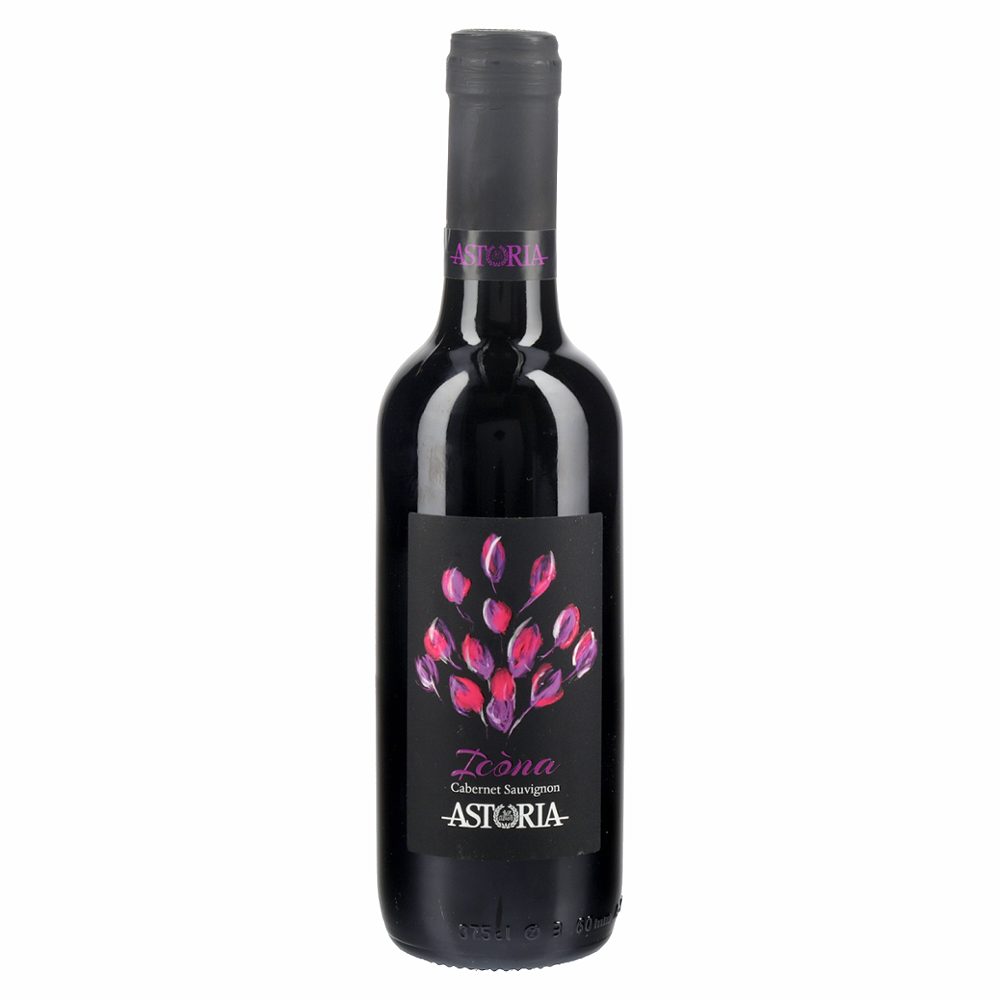 rdeče vino cabernet sauvignon doc icona, astoria, 0,375l
