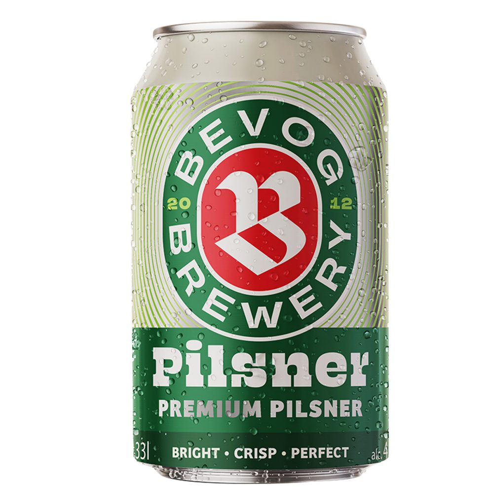 PIVO PILSNER PREMIUM, BEVOG, 0,33L