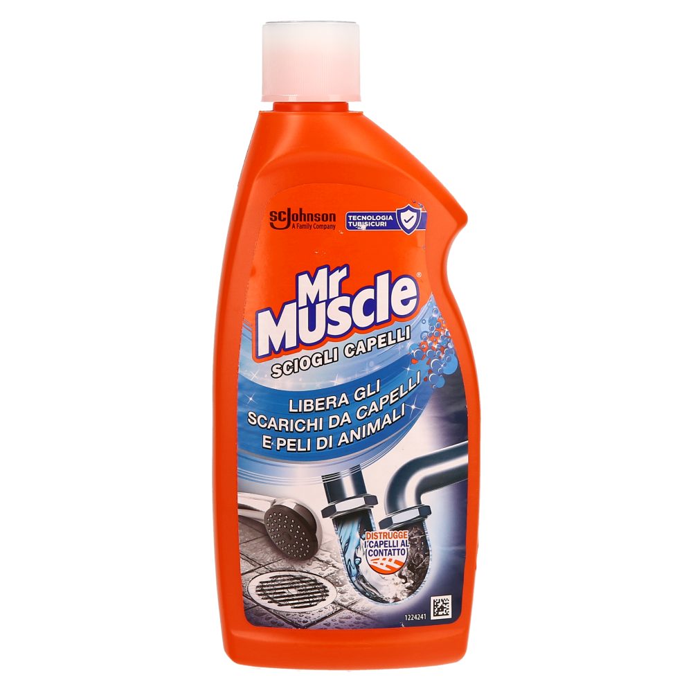 GEL ZA ODTOKE LASJE IN DLAKE MR.MUSCLE, 0,5L