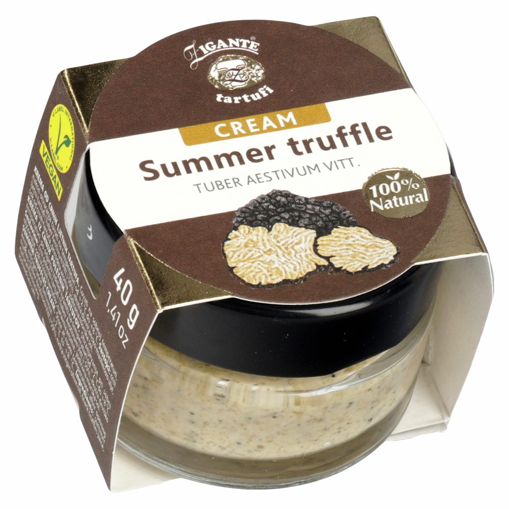 krema iz črnih poletnih tartufov, zigante tartufi, 40g