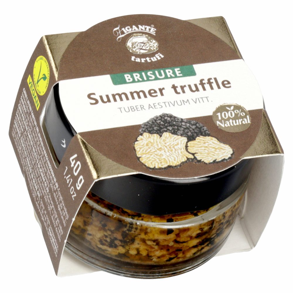 mleti črni tartufi v oljčnem olju, zigante tartufi, 40g