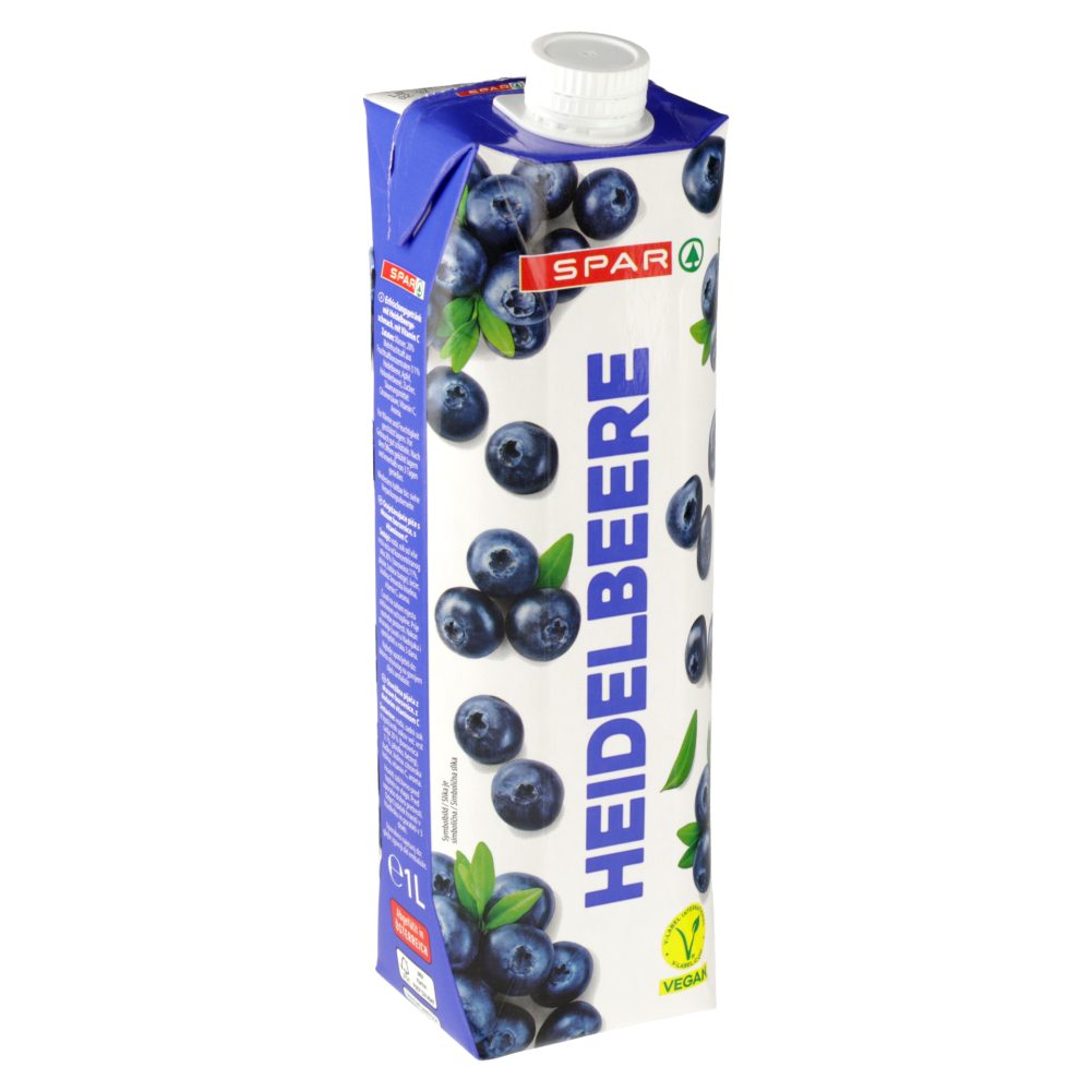 NEGAZIRANA PIJAČA Z OKSUOM BOROVNICE, SPAR, 1L