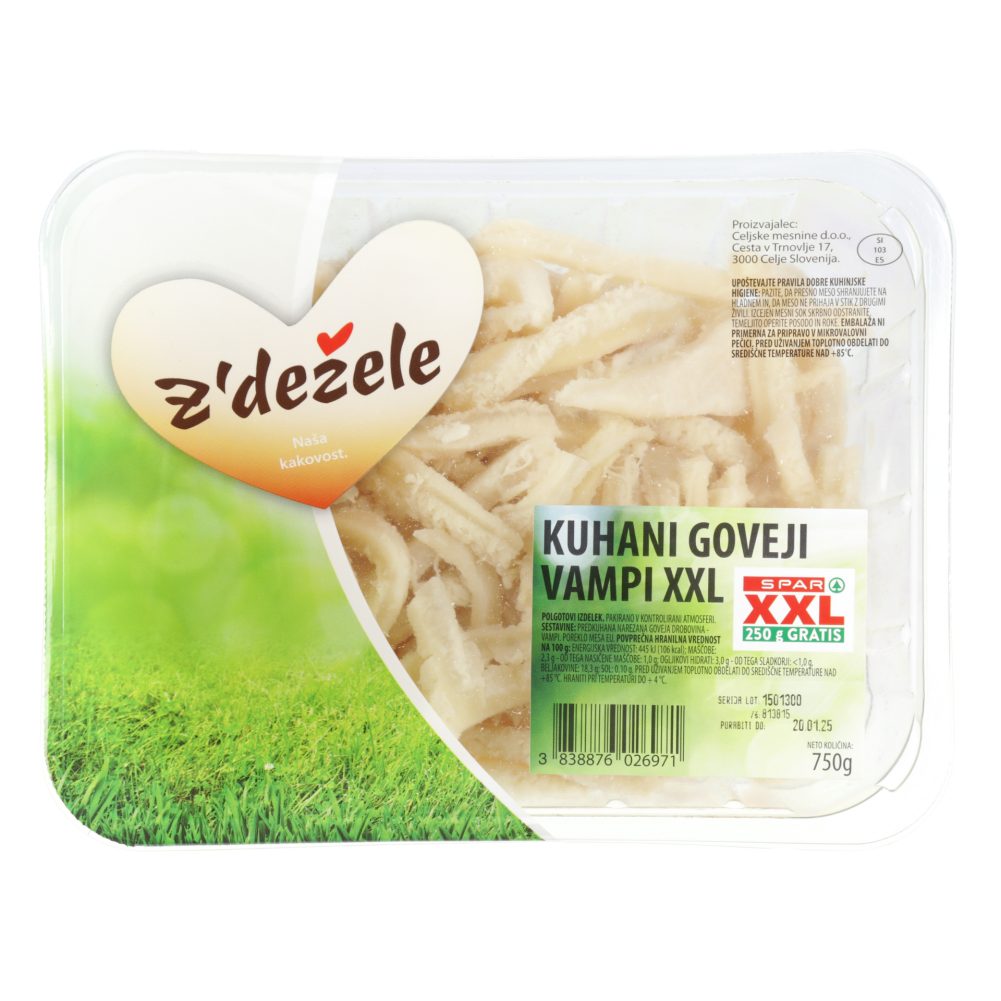 KUHANI VAMPI, CELJSKE MESNINE, 750G