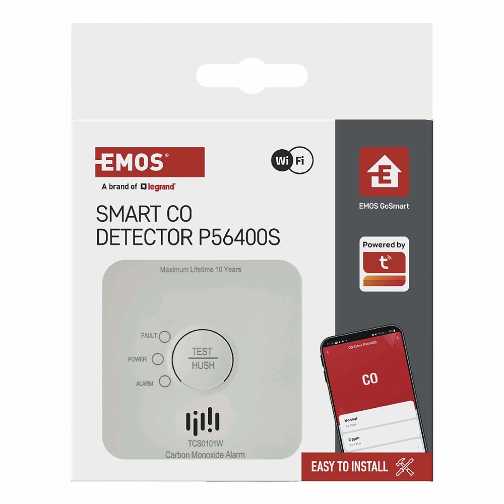 detektor ogljikovega monoksida tcs0101w gosmart