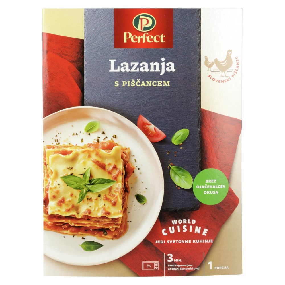 PIŠČANČJA LAZANJA  370 G