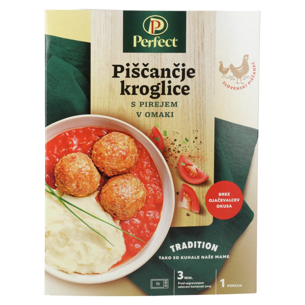 PIŠČ.KROGL.V PAR.OMAKI 380 G