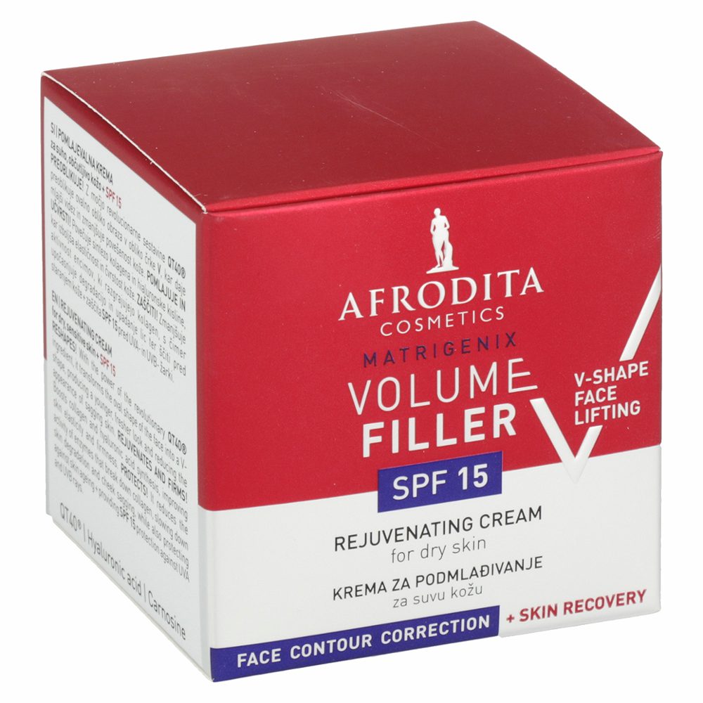 krema matrigenix volume filler za suho kožo spf15, afrodita, 50ml
