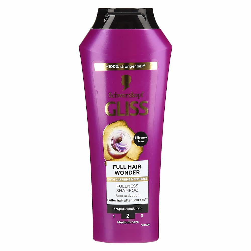 šampon full hair wonder, gliss, 250ml
