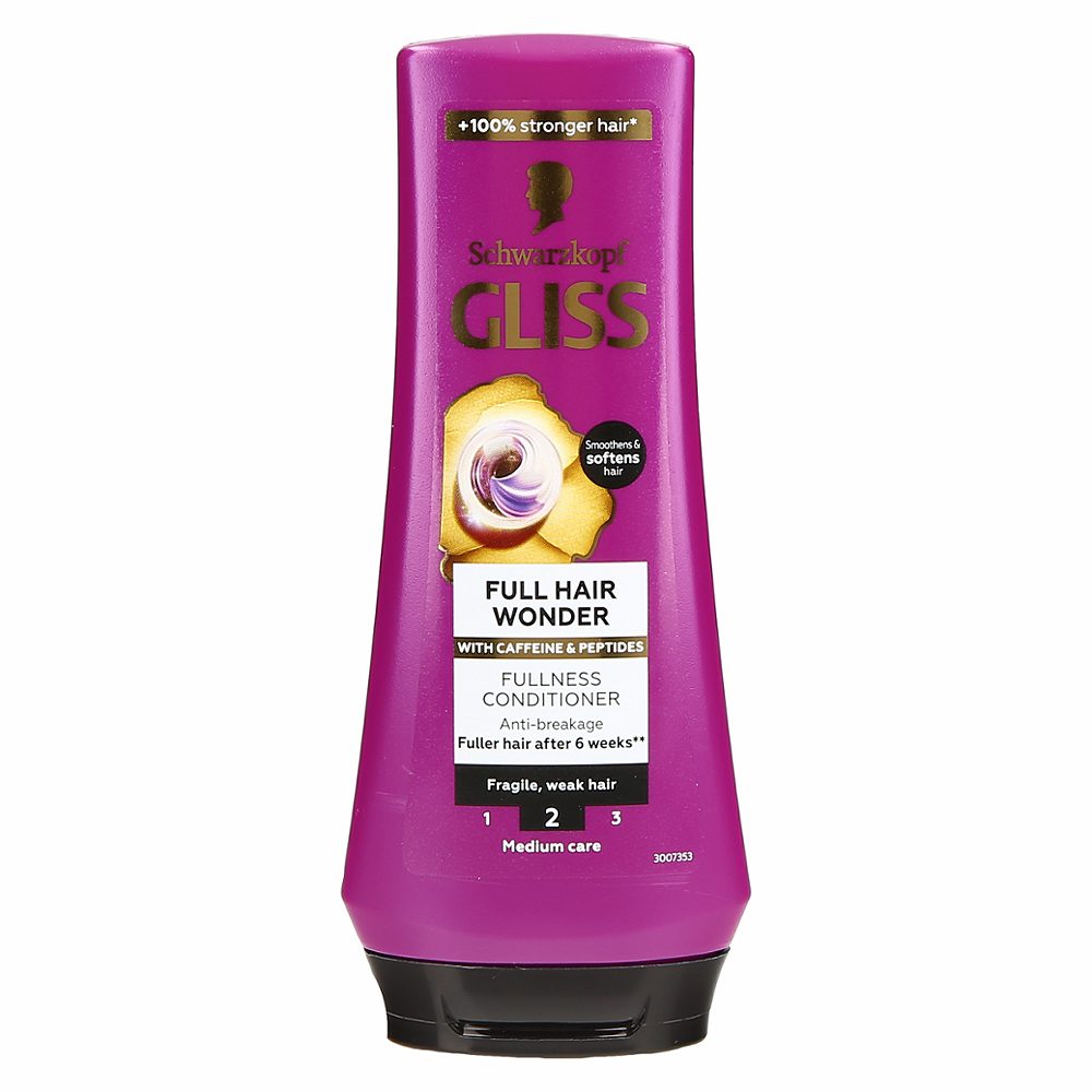 regenerator za lase, full hair wonder, gliss, 200 ml