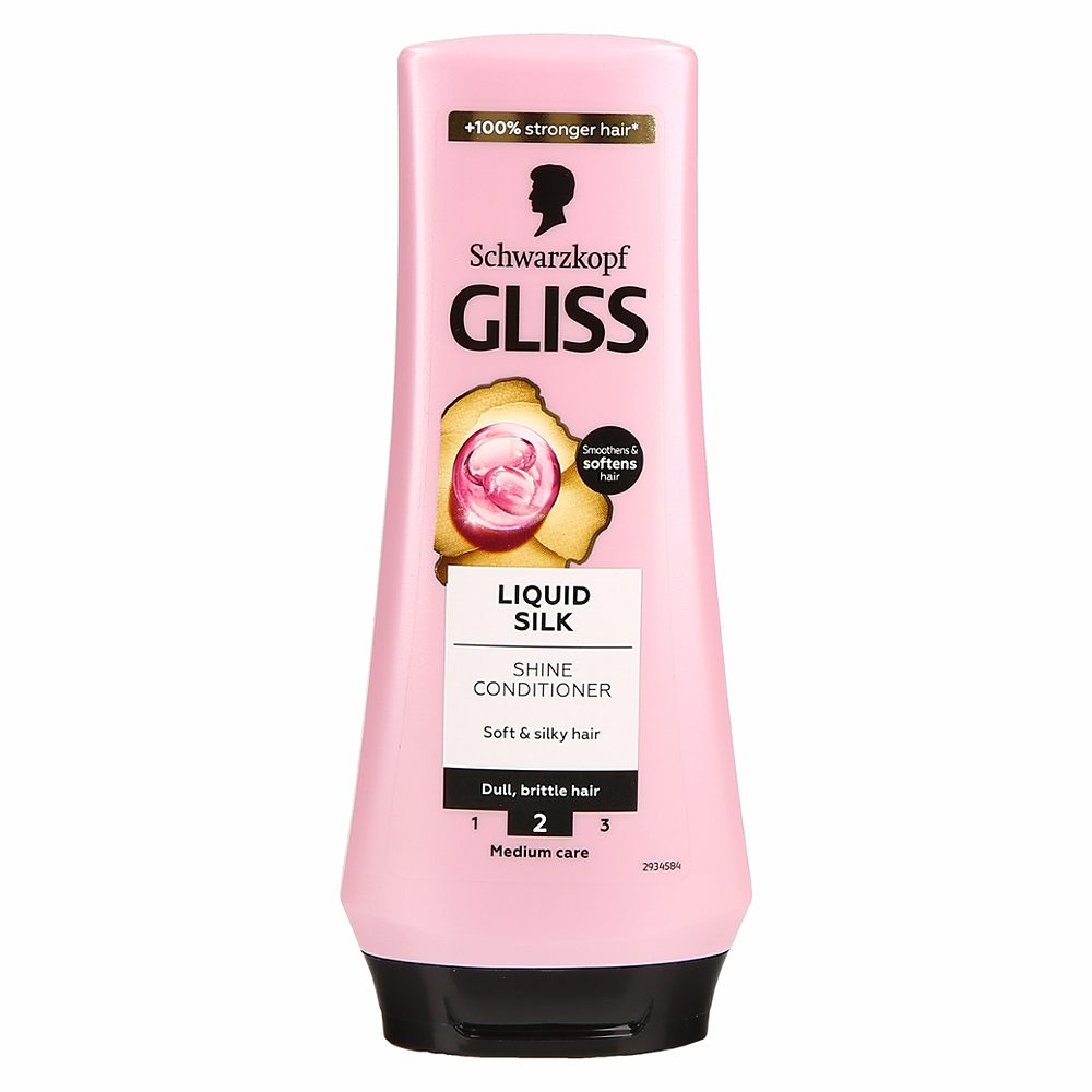 balzam za lase, liquid silk, gliss, 200ml